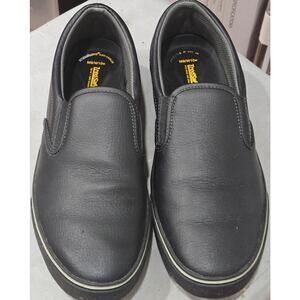 TredSafe Black Slip Resistant 9Men/10Women Work Shoe Leather